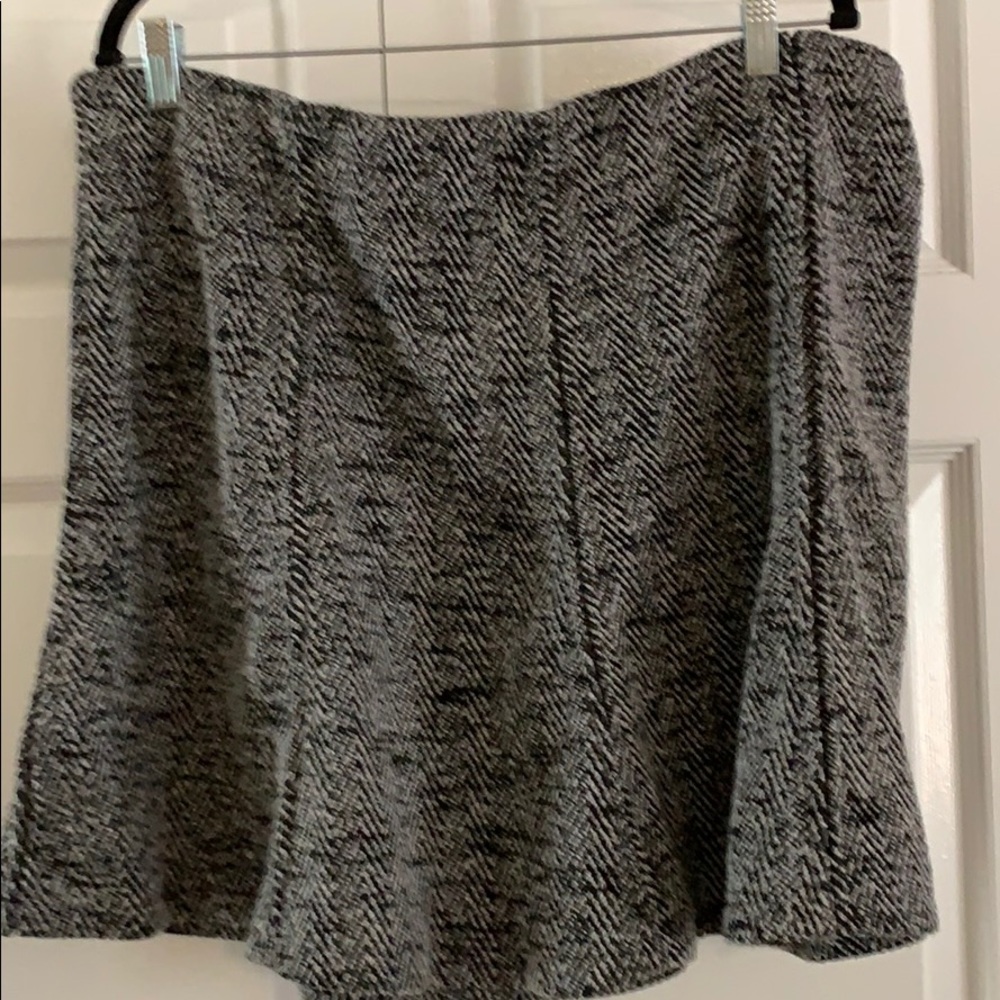 Women’s Loft Tulip Tweed Mini Skirt, Size XL
